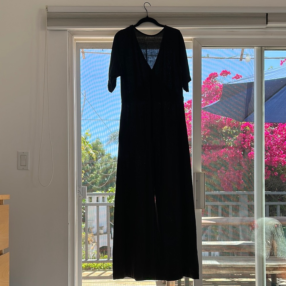 Esby Black Women's Reversible Jumpsuit